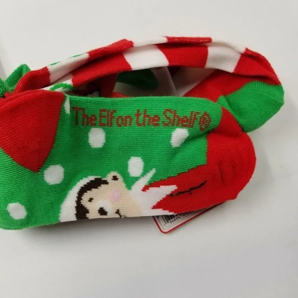 3 Pack Elf on the Shelf Crew Socks Click Clack Its Your Reindeer Book
